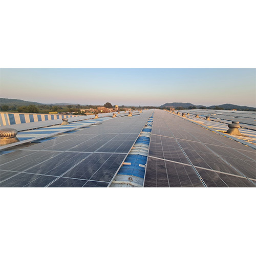 मोनोक्रिस्टलाइन 500 Kwp सोलर पावर प्लांट