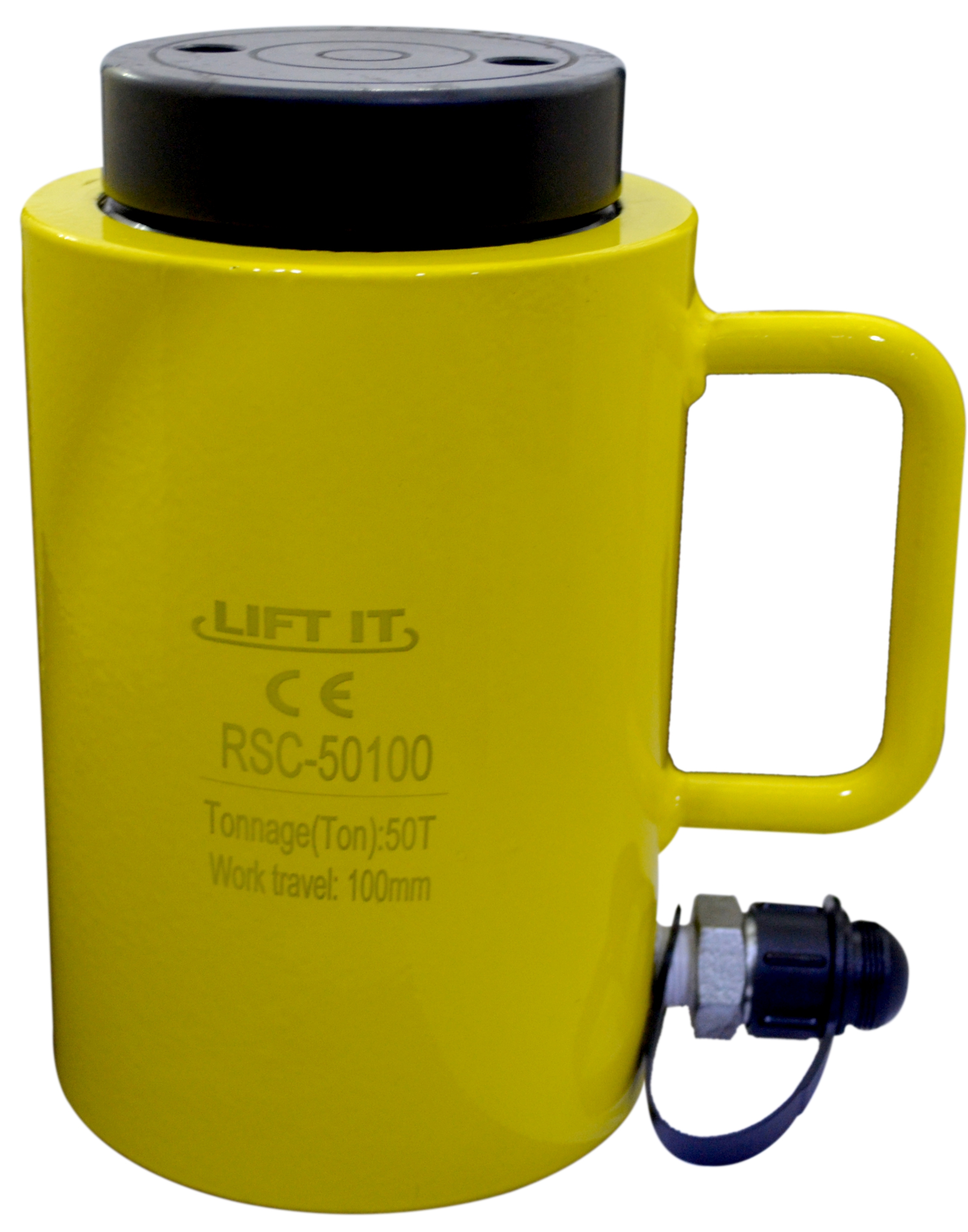 Hydraulic Cylinder Jack 50 Ton Body Material: Steel