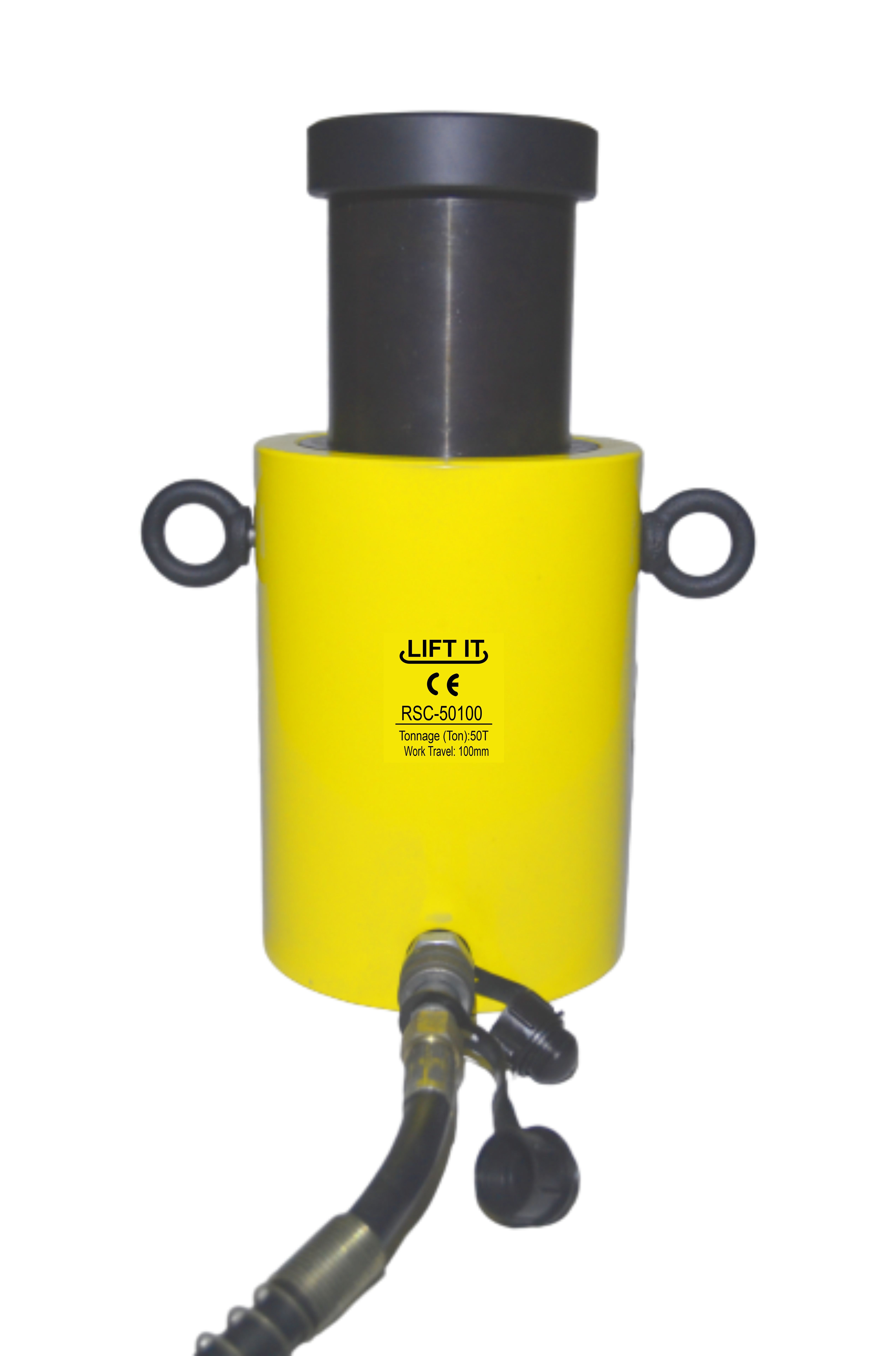 Hydraulic Cylinder Jack 50 Ton Body Material: Steel