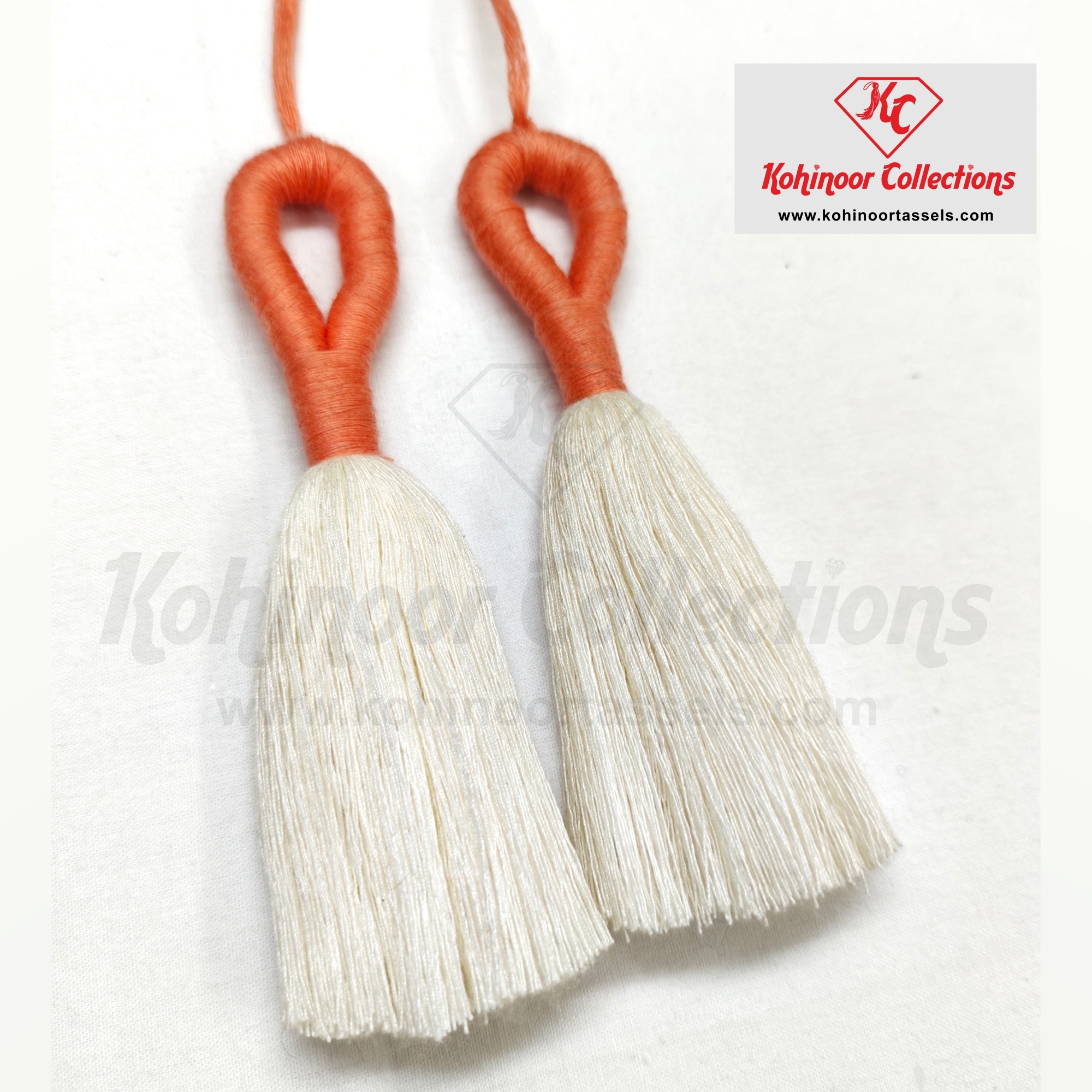 Hand Wrapped Loop Tassel