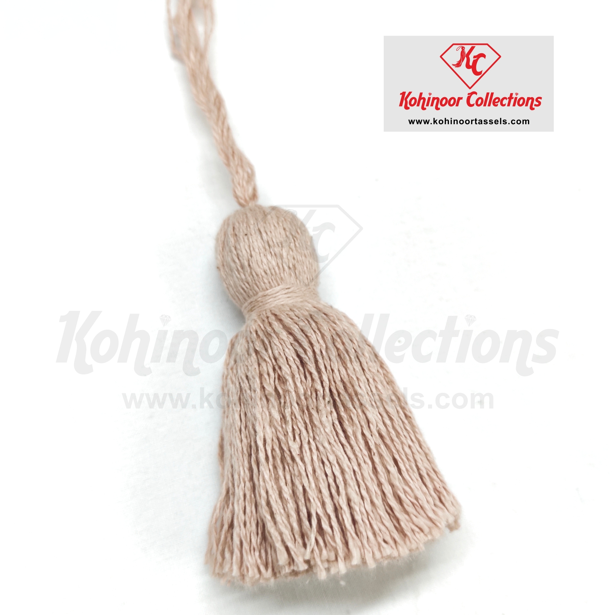 Cotton Tassel - 5 Cm Round, Beige | Flawless Finish, Versatile Design, Available In Multiple Colors