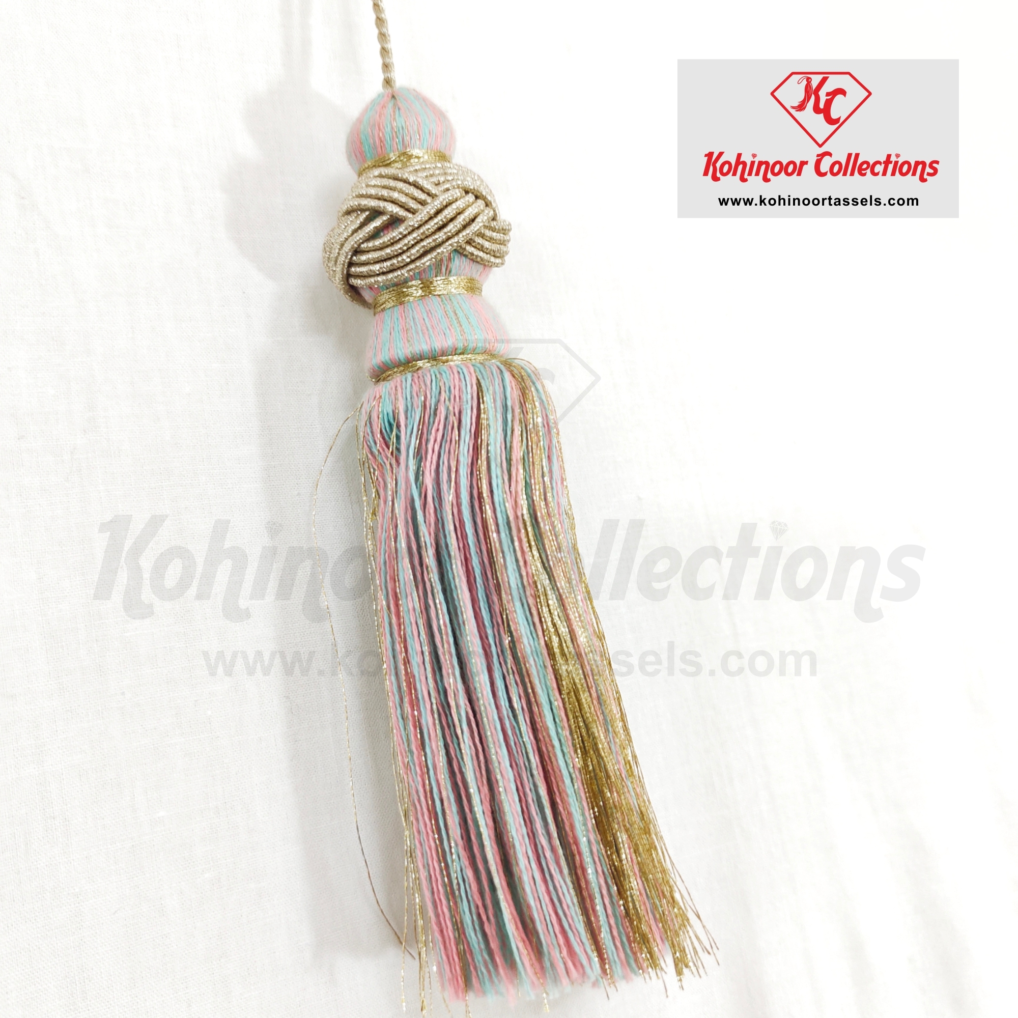 Cotton And Zari Mix Key Tassel