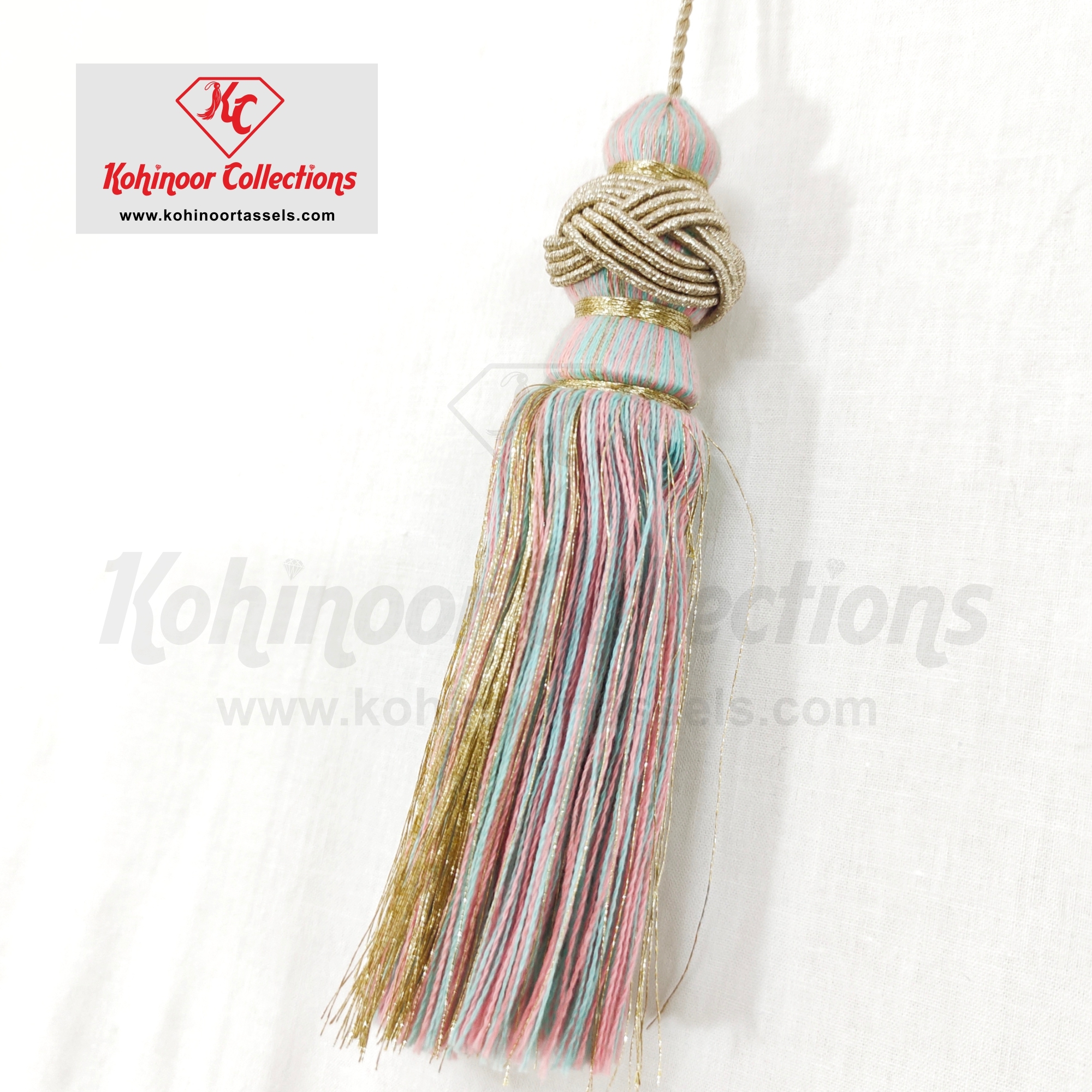 Cotton And Zari Mix Key Tassel