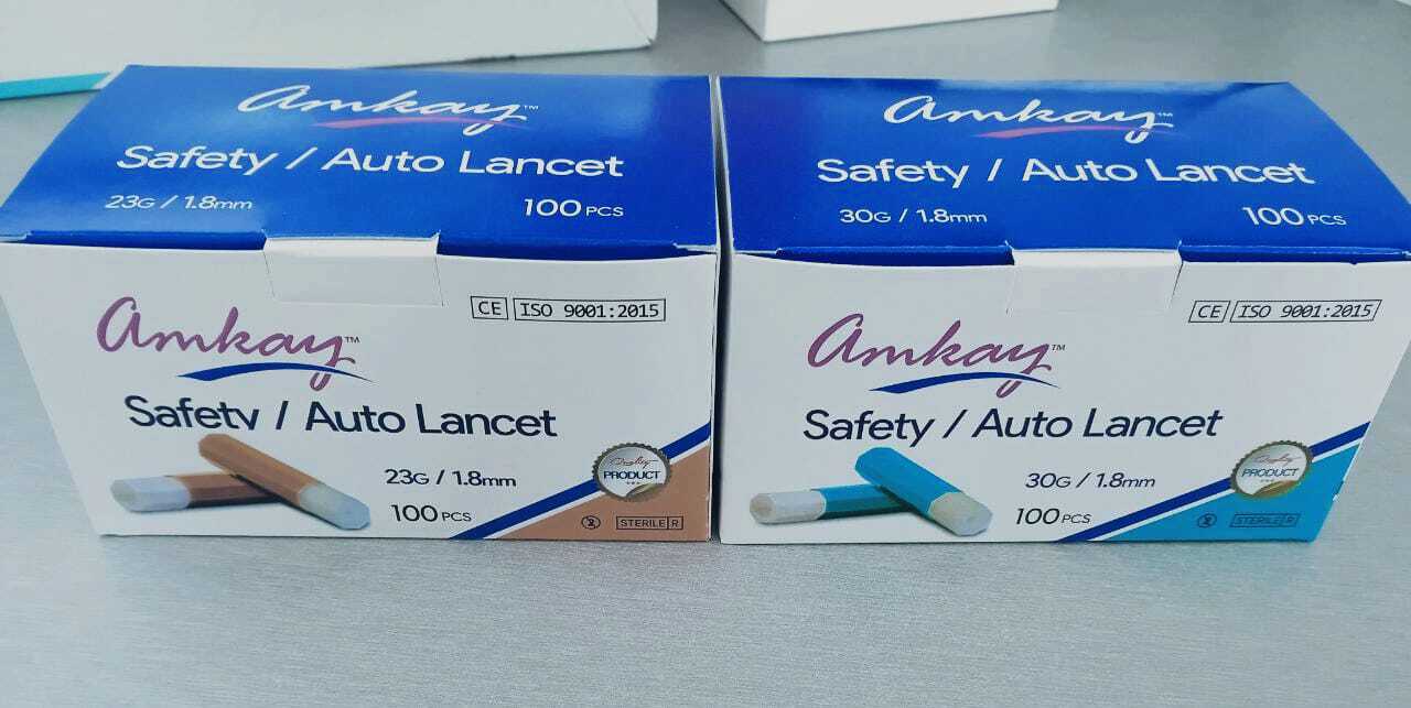 Plastic Safety Auto Lancet