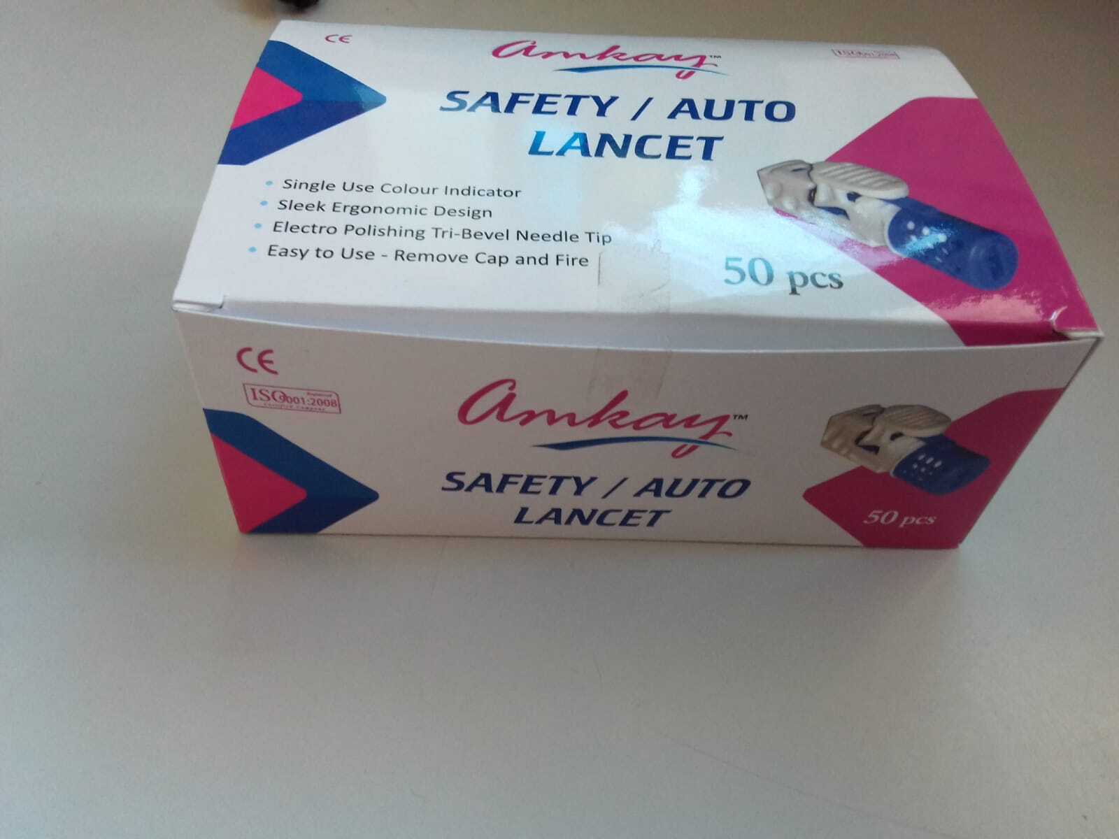 Plastic Safety Auto Lancet