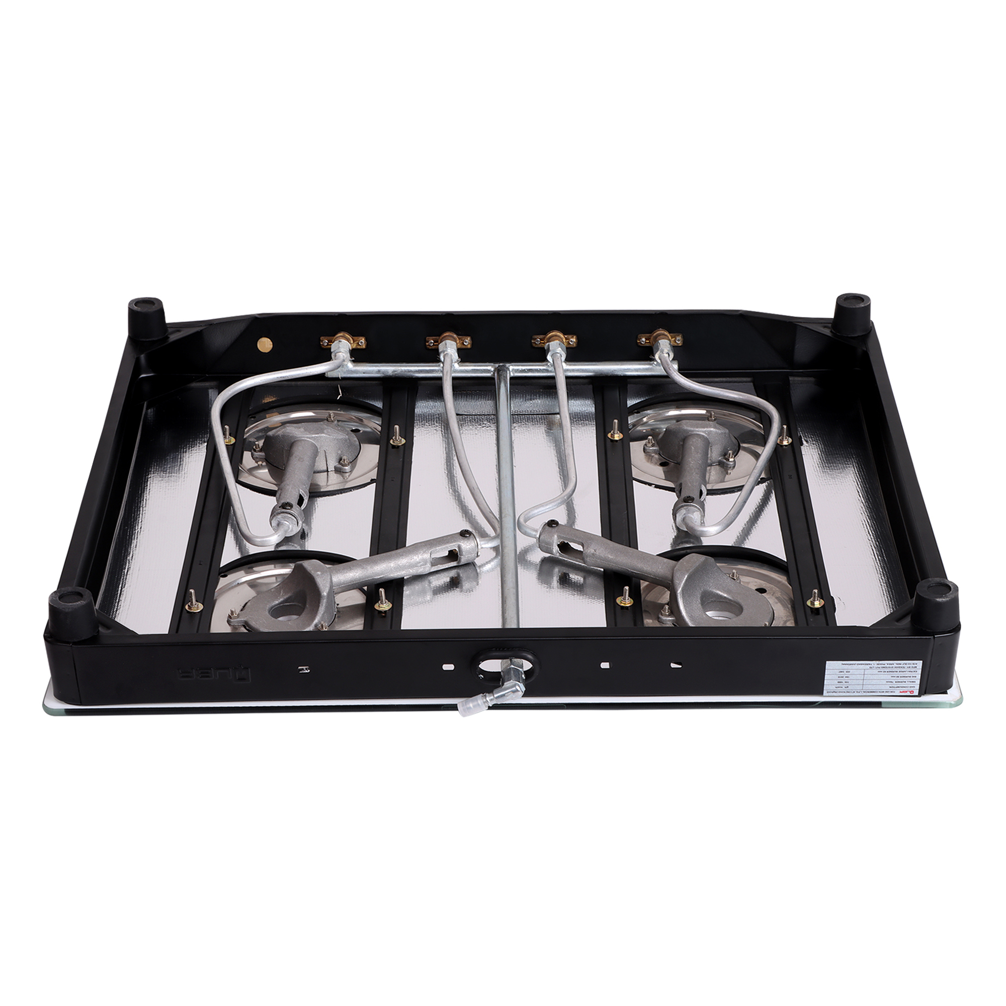 S4 Silver Gas Stove - Ignition Type: Manual