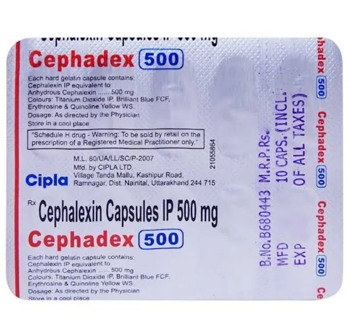 Cephalexin Capsules General Medicines