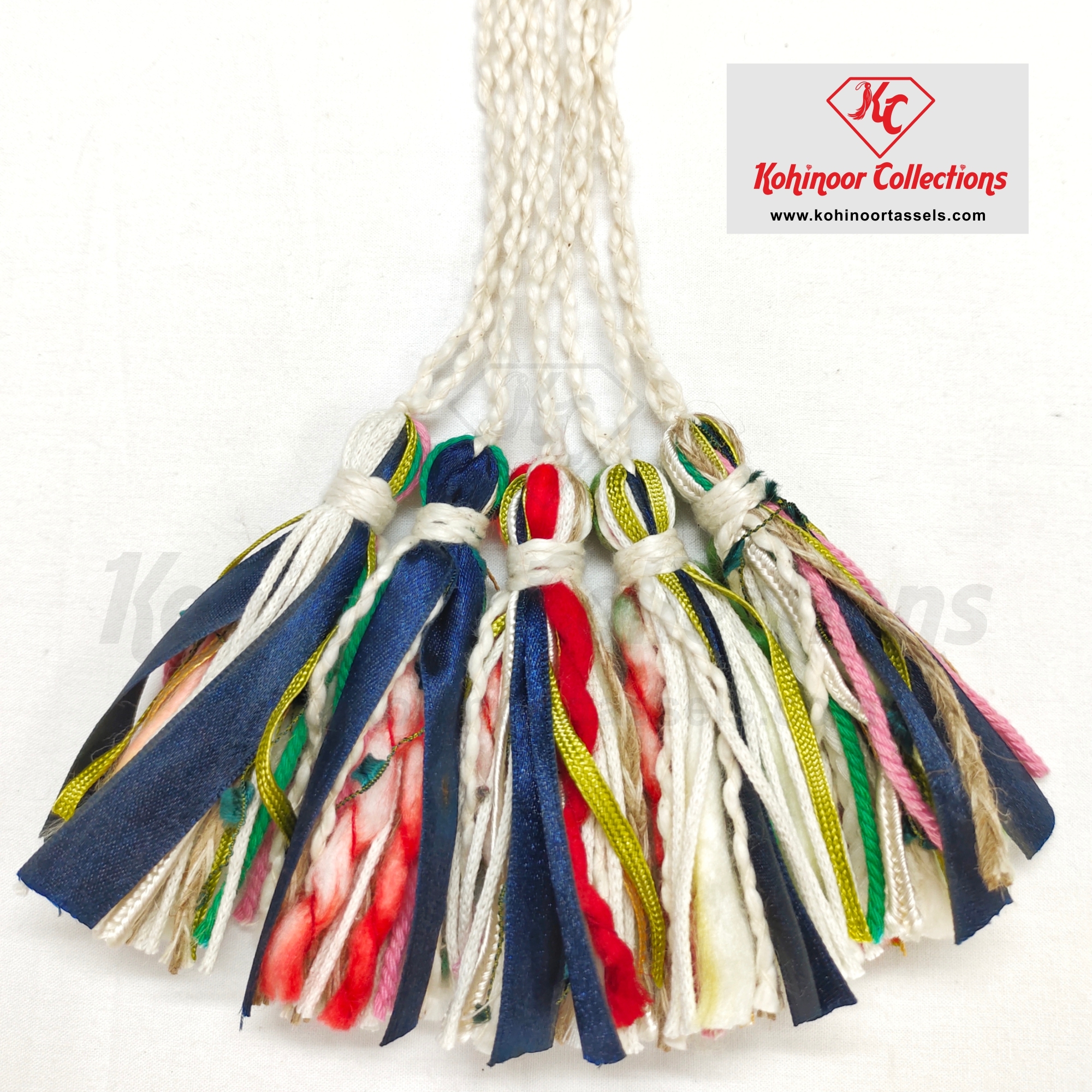 Multi Color Mix Acrylic Tassel