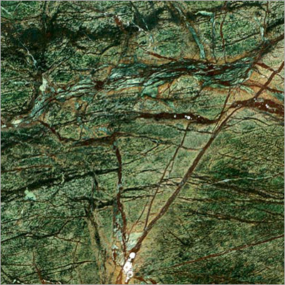 वर्षावन हरा संगमरमर