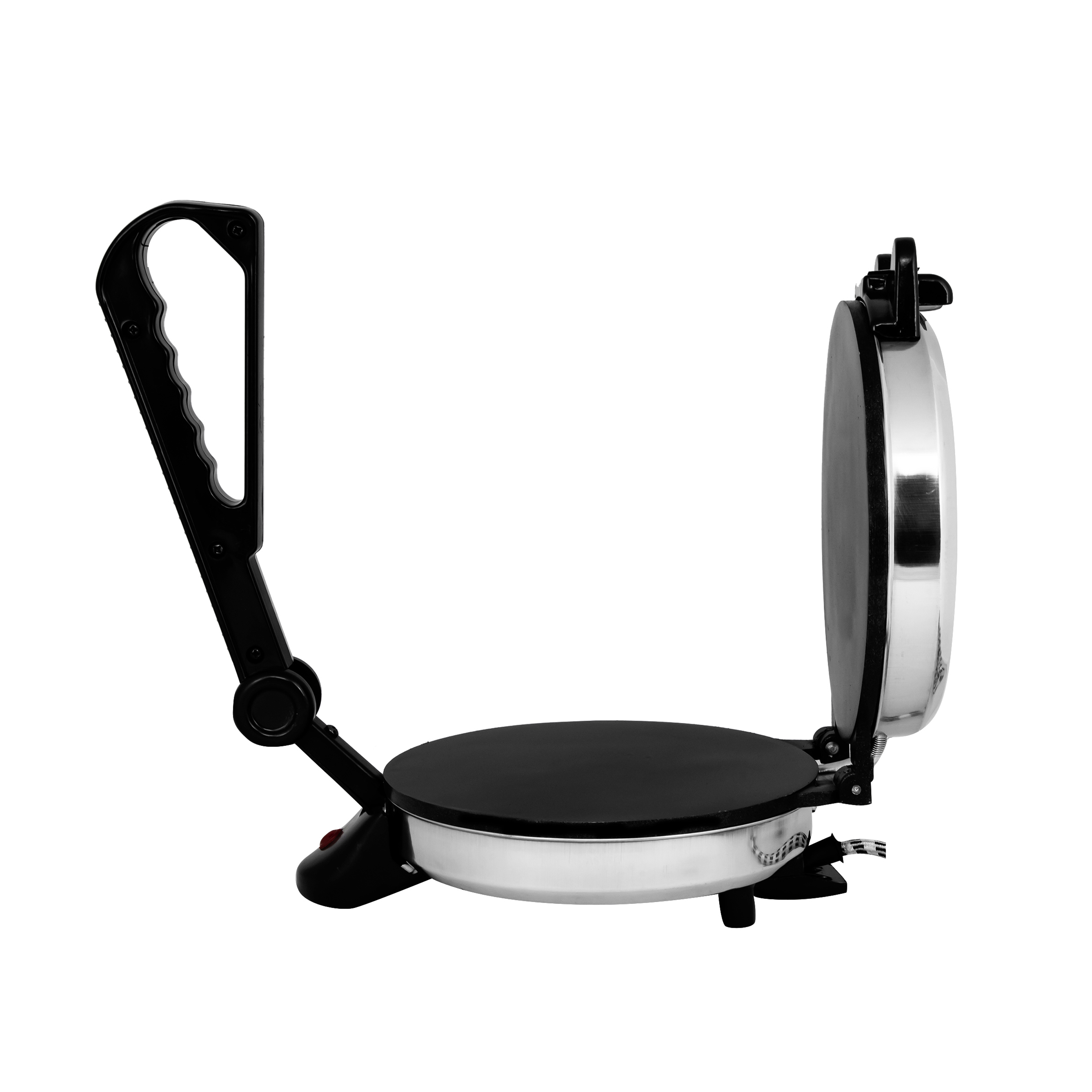 Stainlees Steel Non Stick Automatic Roti Maker - Color: Silver