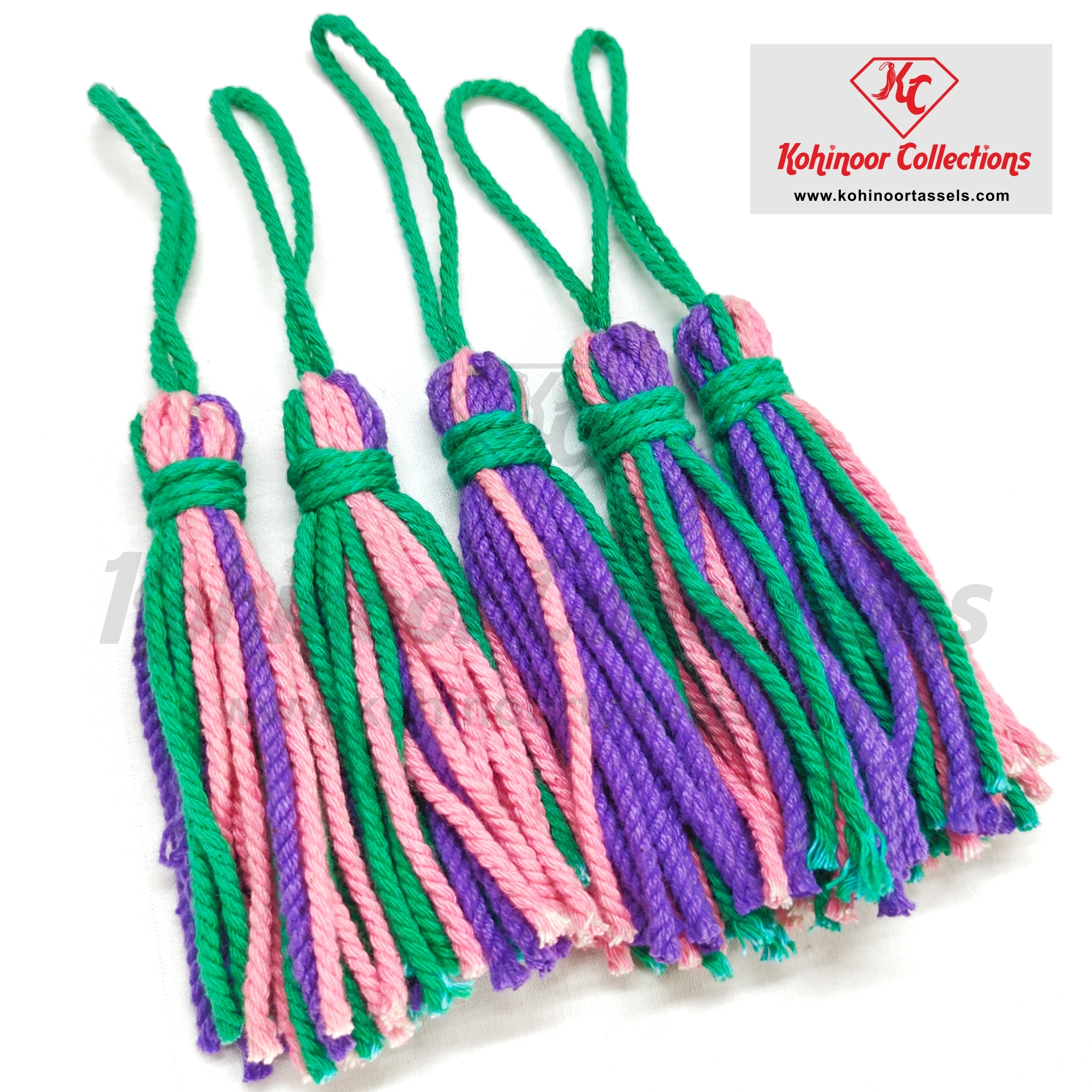 Cotton Twisted Dori Multi Tassel