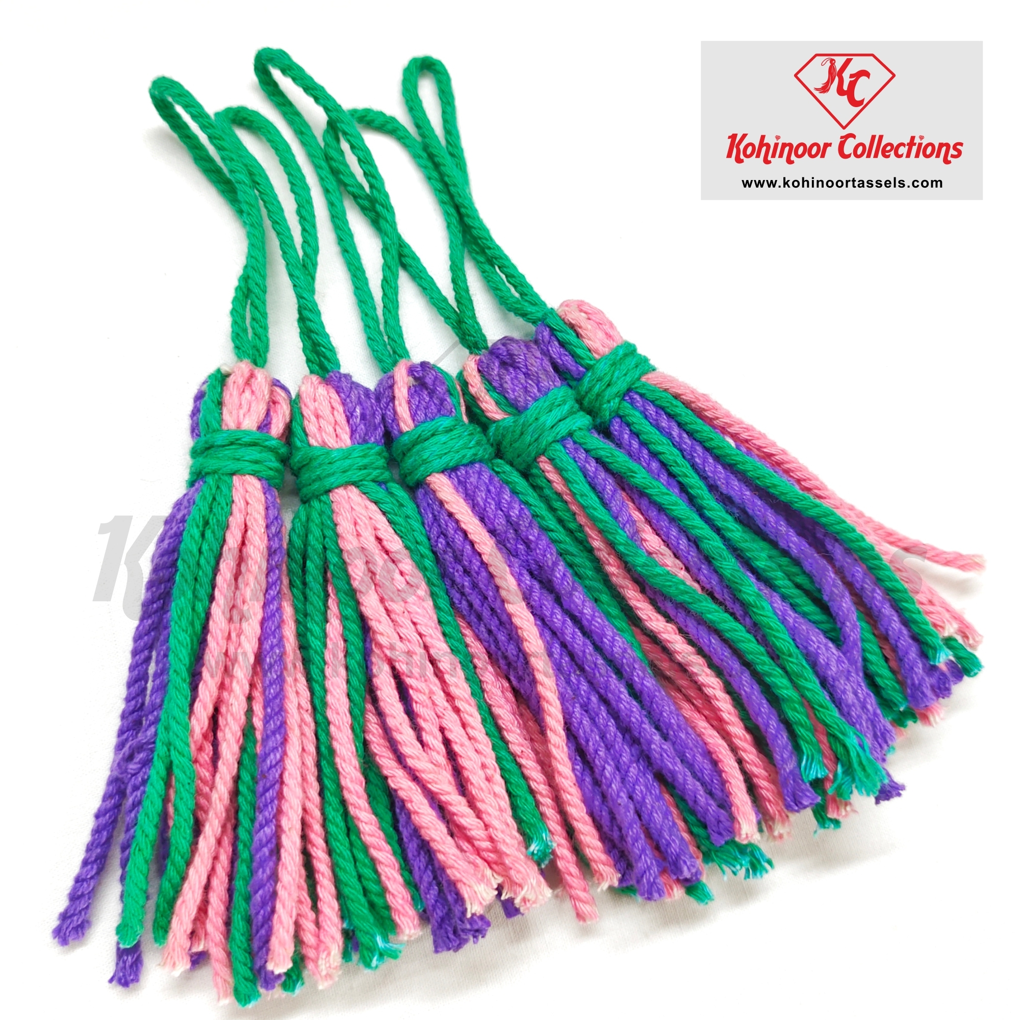Cotton Twisted Dori Multi Tassel