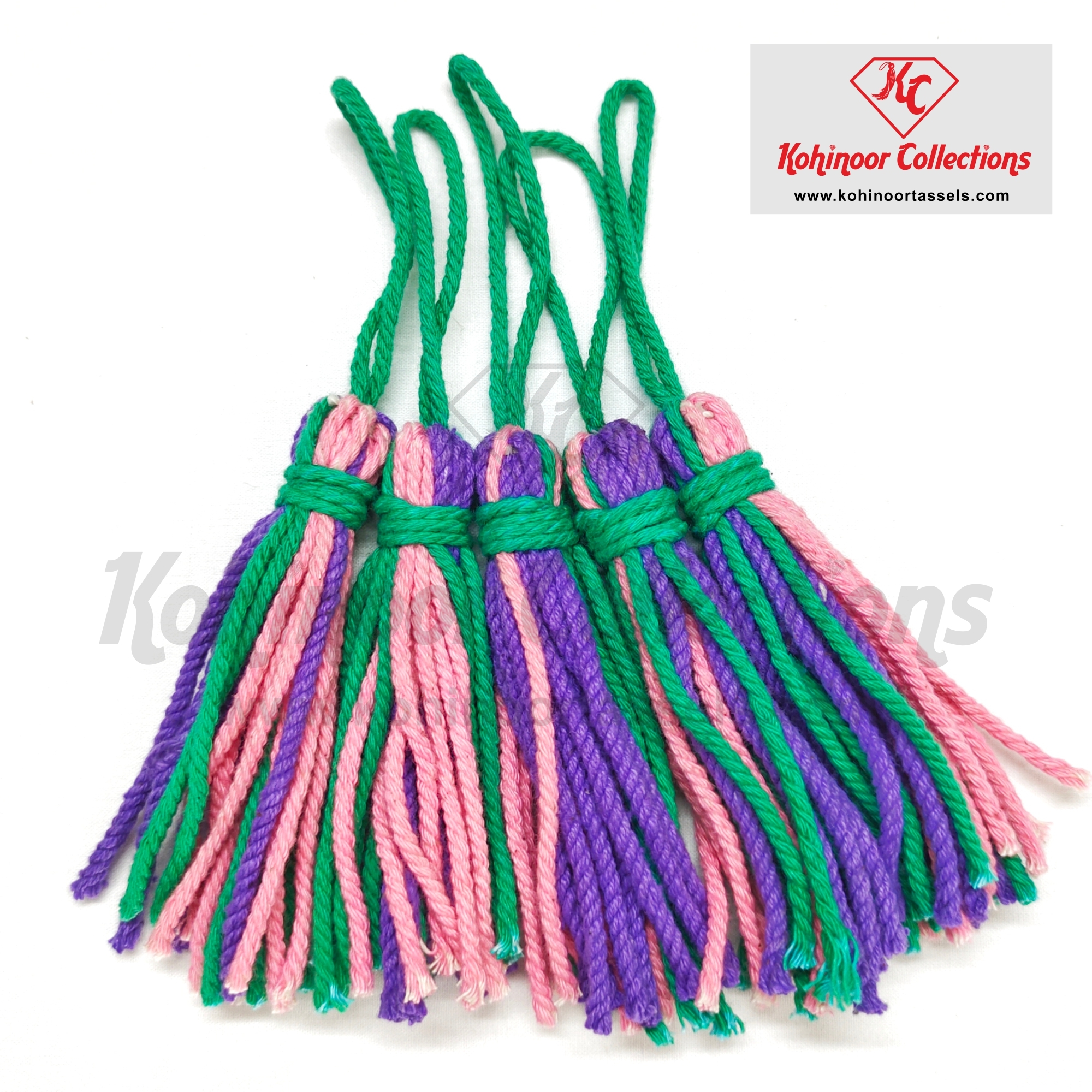Cotton Twisted Dori Multi Tassel