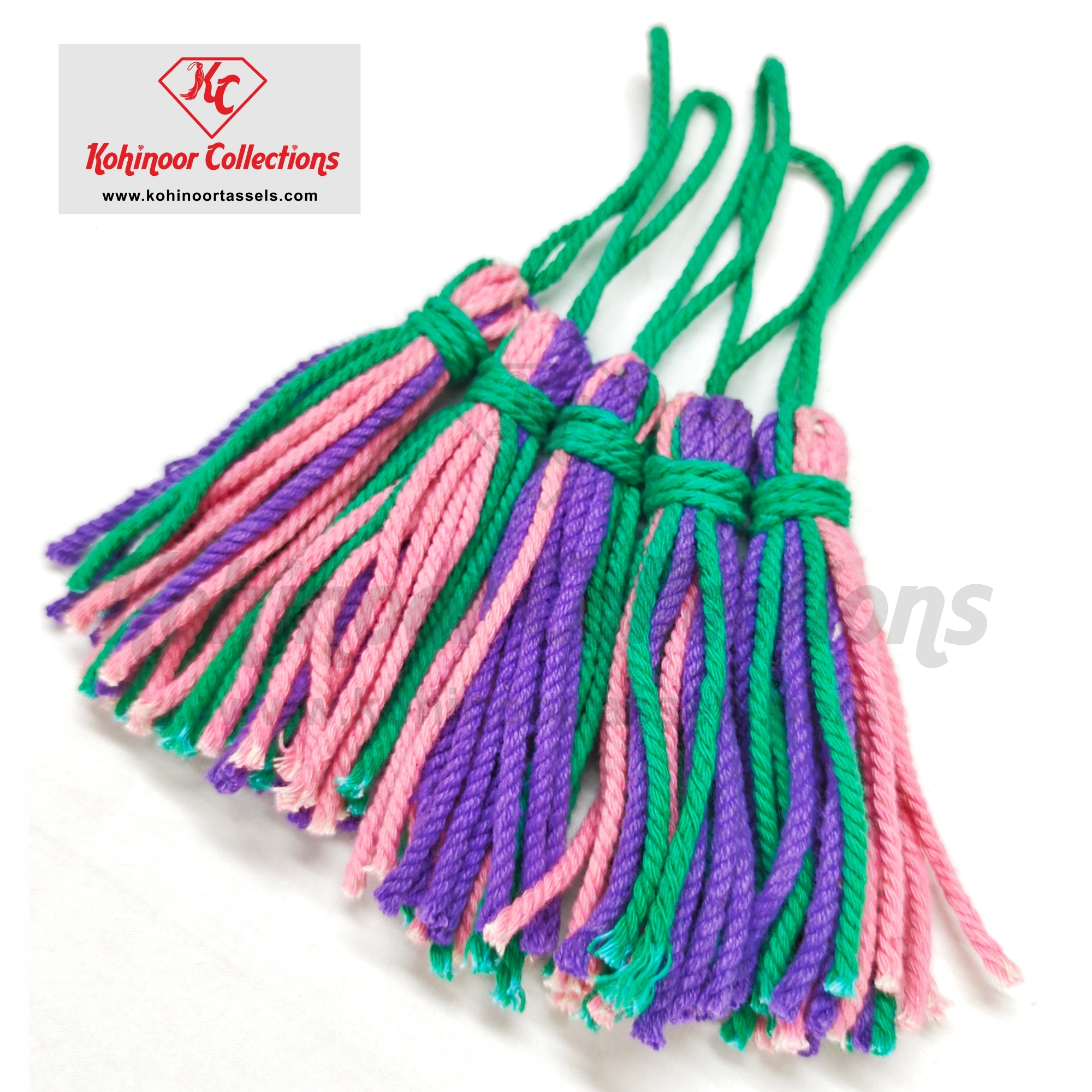 Cotton Twisted Dori Multi Tassel