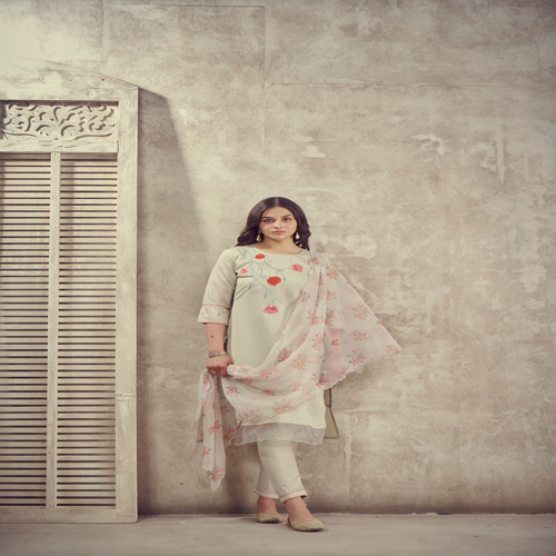 Customized Raghvi Designer Kurti With Pant