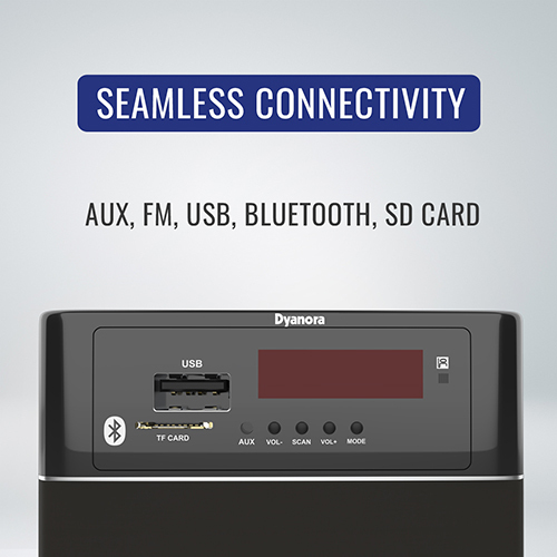 Dyanora 90 Watt Bluetooth Tower Speaker Usage: Home Theater
