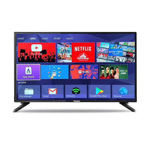 Dyanora 60 Cm (24 Inch) Hd Ready Led Smart Android Tv (Dy-ld24h4s) - Material: Plastic & Glass