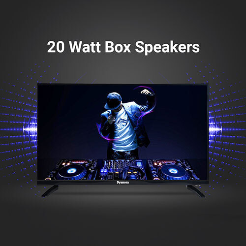 Dyanora 60 Cm (24 Inch) Hd Ready Led Smart Android Tv (Dy-ld24h4s) - Material: Plastic & Glass
