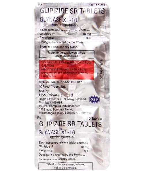 Glipizide Sr Tablets General Medicines
