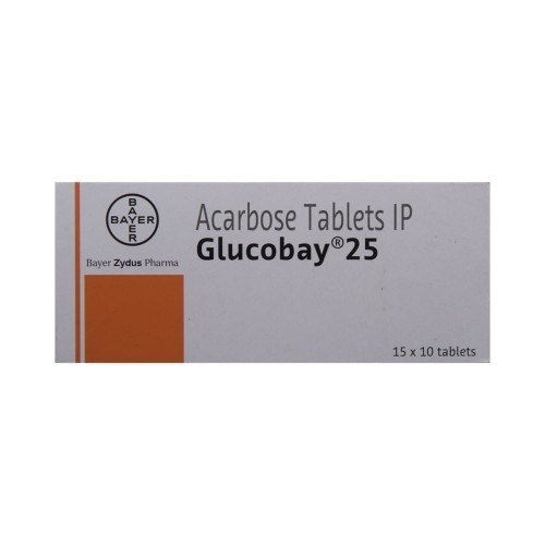Acarbose Tablet - 25mg Dosage, 150 Tablets Per Pack | Treats Type 2 Diabetes, Storage Below 30â°c, Recommended By Doctor