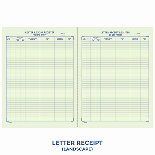 Account Books Cash Book Ledger - 19cm X 31cm | High Quality, Rectangular Design