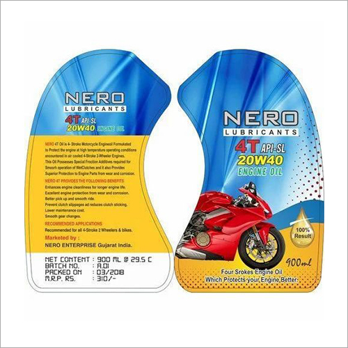 White Pre Printed Product Labels