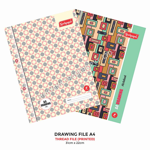High Quality Drawing File A4 (22cm X 31cm) (Thread File) Soft Cover