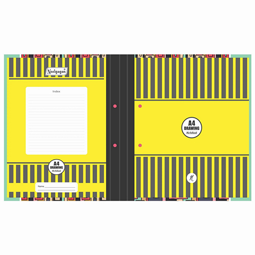 High Quality Drawing File A4 (22cm X 31cm) (Thread File) Soft Cover