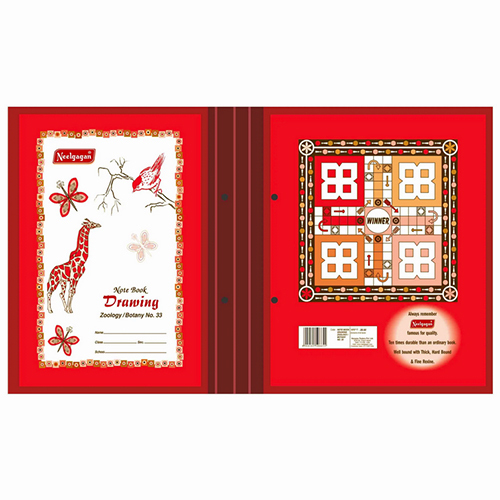 Drawing File No.33 - 23cm X 27cm | High Quality Pvc Cover, Thread File Design