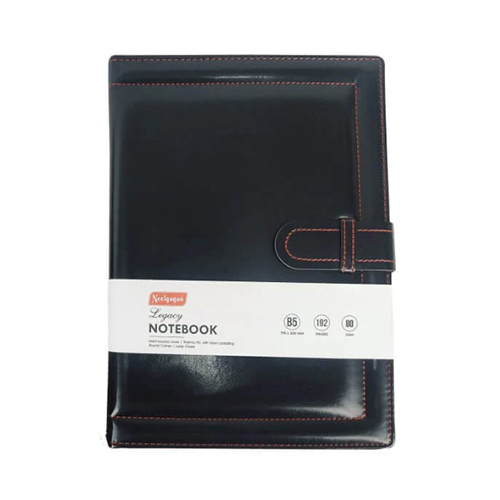 Legacy Notebook - Soft Cover | B5 Size 176x250 Mm, 200 Pages, Modern Design For College And Office Use, Foam Padding For Enhanced Protection