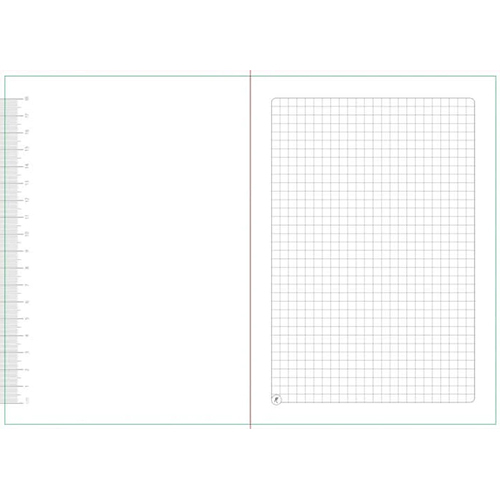 Vivid Notebook - A5 Buckram Semi Flexi Cover, 200 Pages Rectangular, High Quality Plain Style With Elastic Band