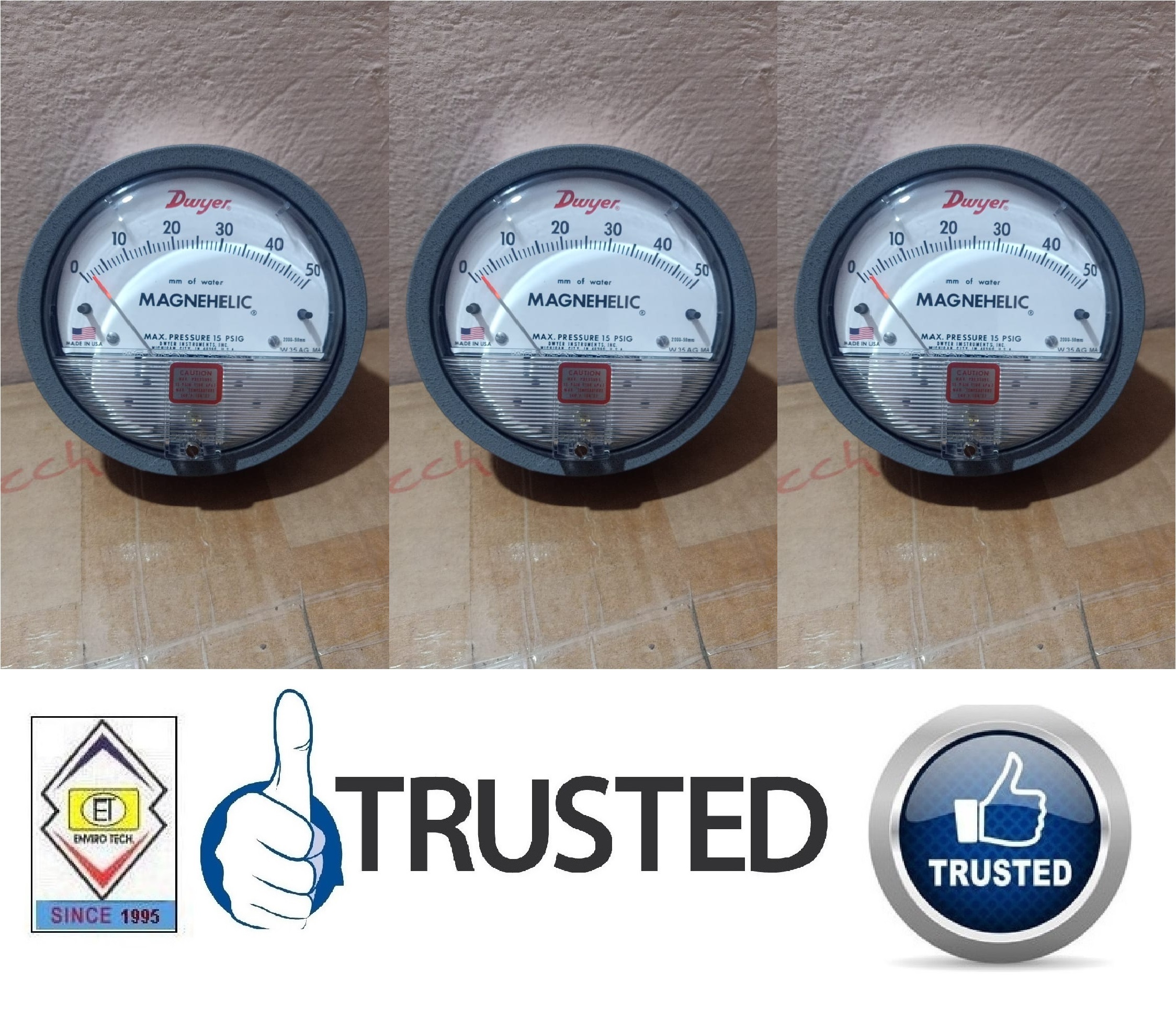 Dwyer Magnehelic Differential Pressure Gauge Wholesaler For Kochuveli Industrial Area Accuracy: A 2% (-Ha Model A 1) Of Fs (A 3% (-Ha A 1.5%) On -0
