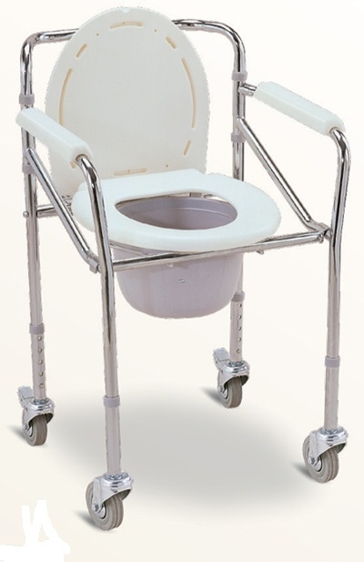 पोर्टेबल कमोड कुर्सी