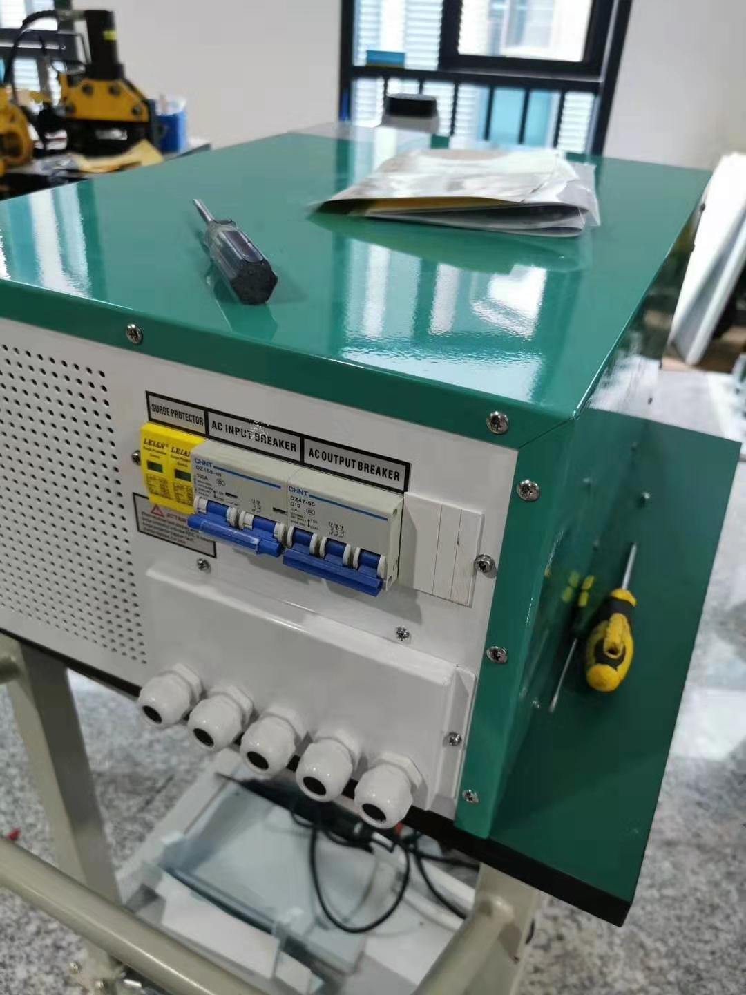 Two Phase 120/240vac 60hz To 3 Phase 415vac 50hz Converter Efficiency: >94%