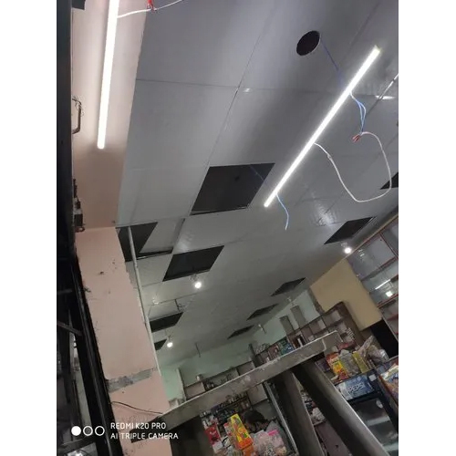 फाल्स सीलिंग ग्रिड टाइल्स का आकार: अनुकूलित