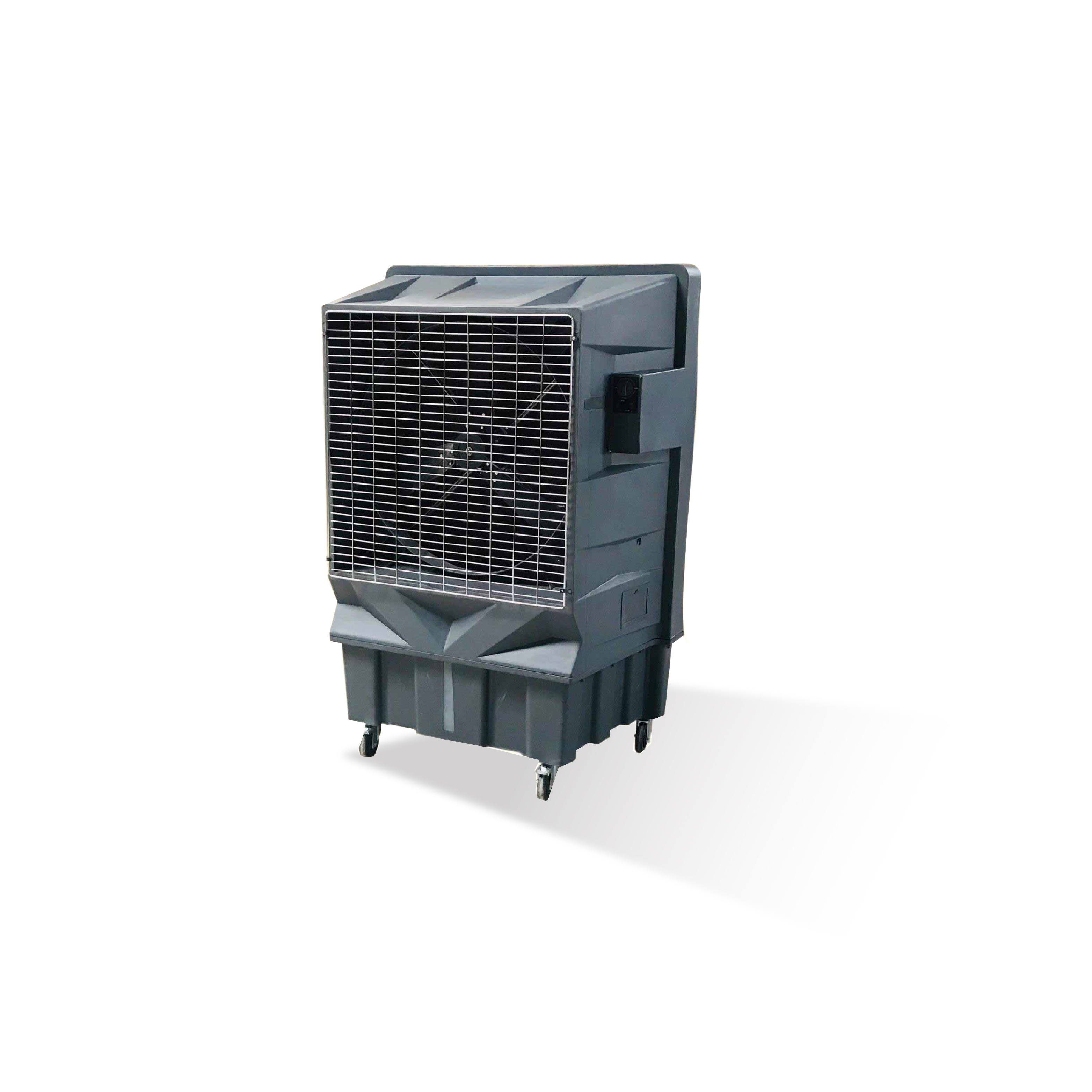Silver Plastic Mobile Coolers