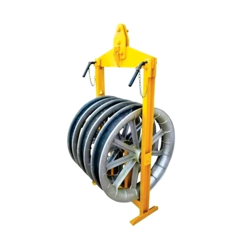 Grey-Yellow Single Ground Aerial Roller