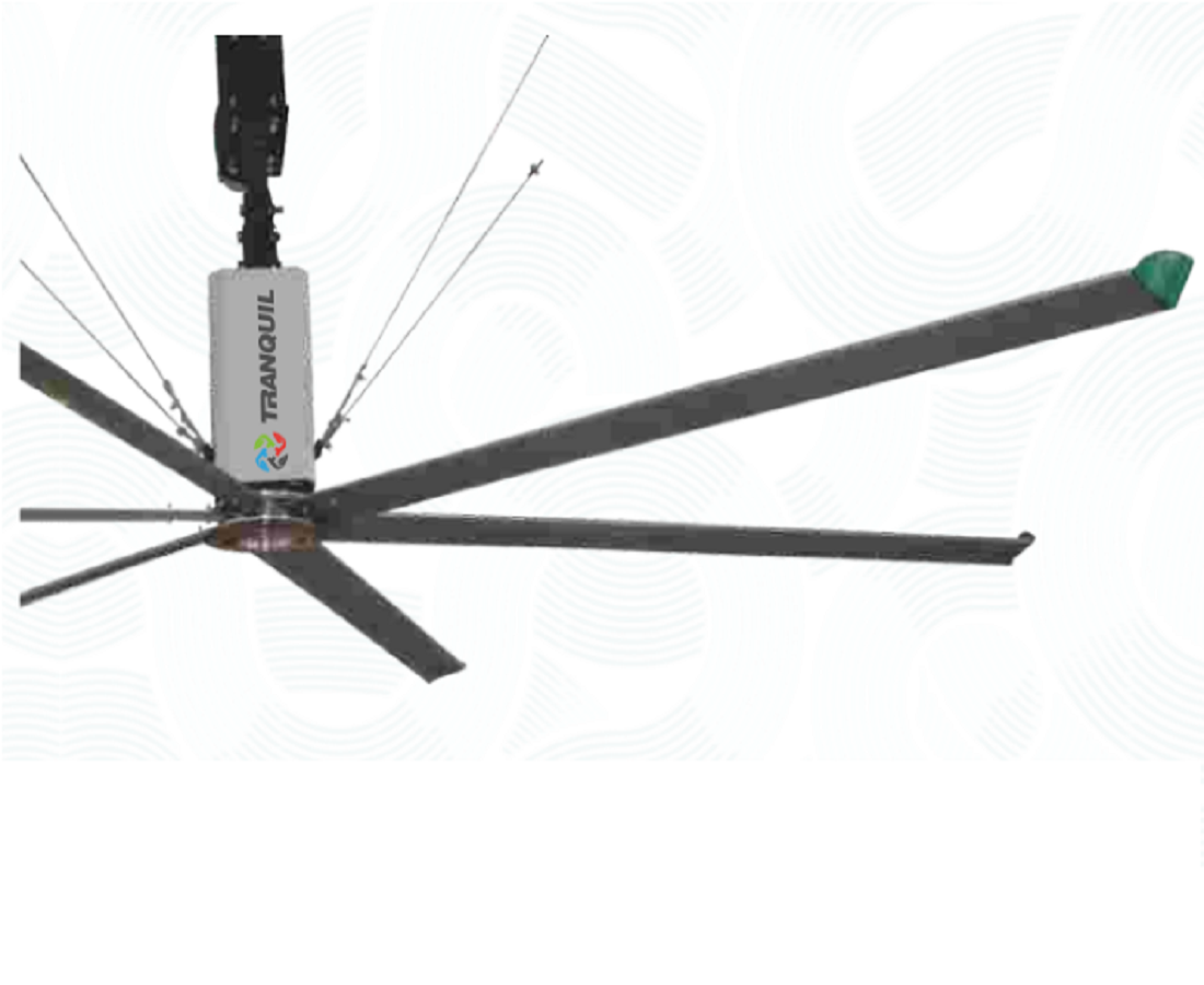 10 Ft Hvls Fan Blade Material: Aluminum