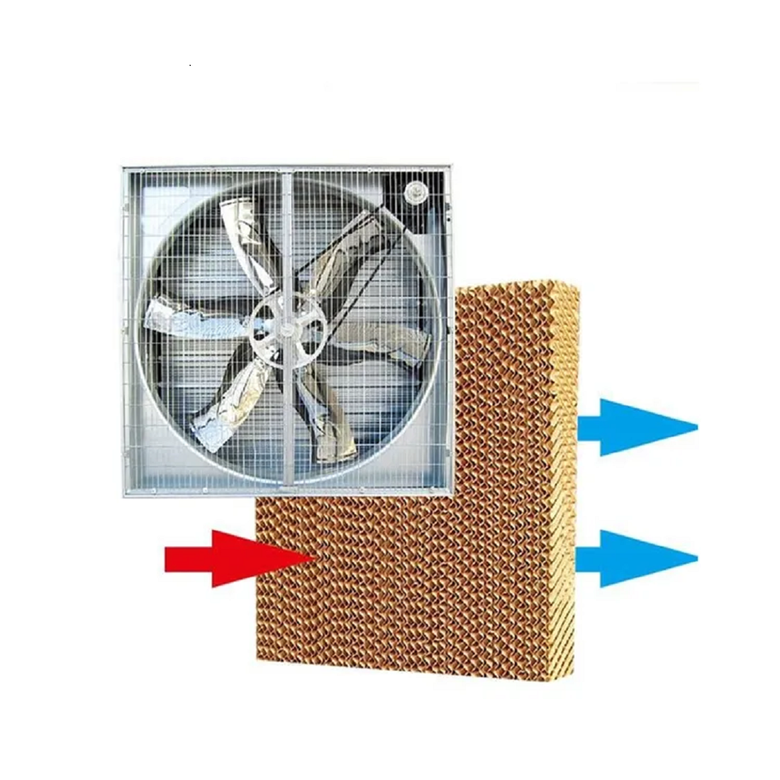 Poultry Exhaust Fan Blade Material: Aluminum