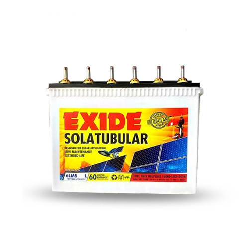 Exide 6lms200l सोलेटबुलर बैटरी