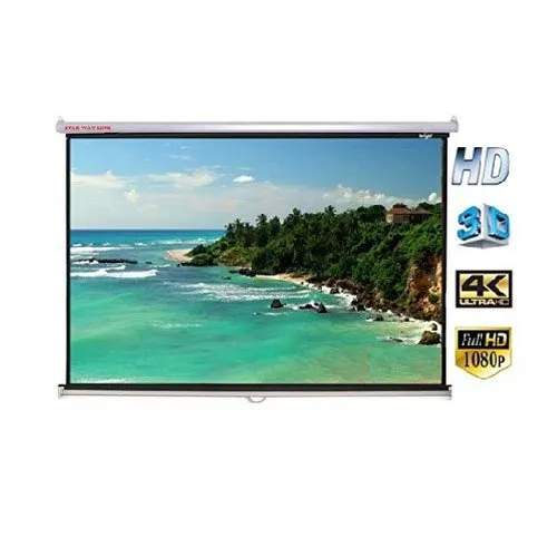 डिजिटल प्रोजेक्टर वॉल सीलिंग प्रोजेक्शन स्क्रीन