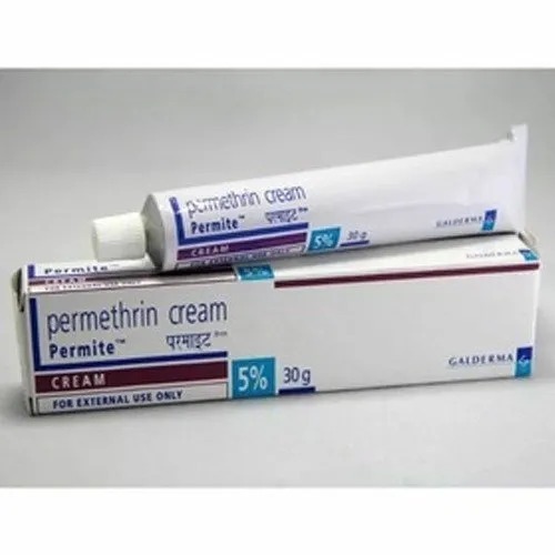 Permethrin Cream - 1% W/w, 60 Gm | Antiparasitic Treatment For Pediculosis And Scabies, Store Below 30â°c, External Use Only