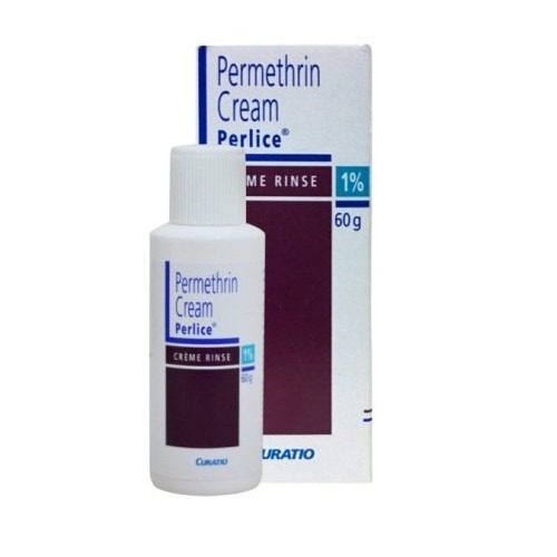 Permethrin Cream - 1% W/w, 60 Gm | Antiparasitic Treatment For Pediculosis And Scabies, Store Below 30â°c, External Use Only