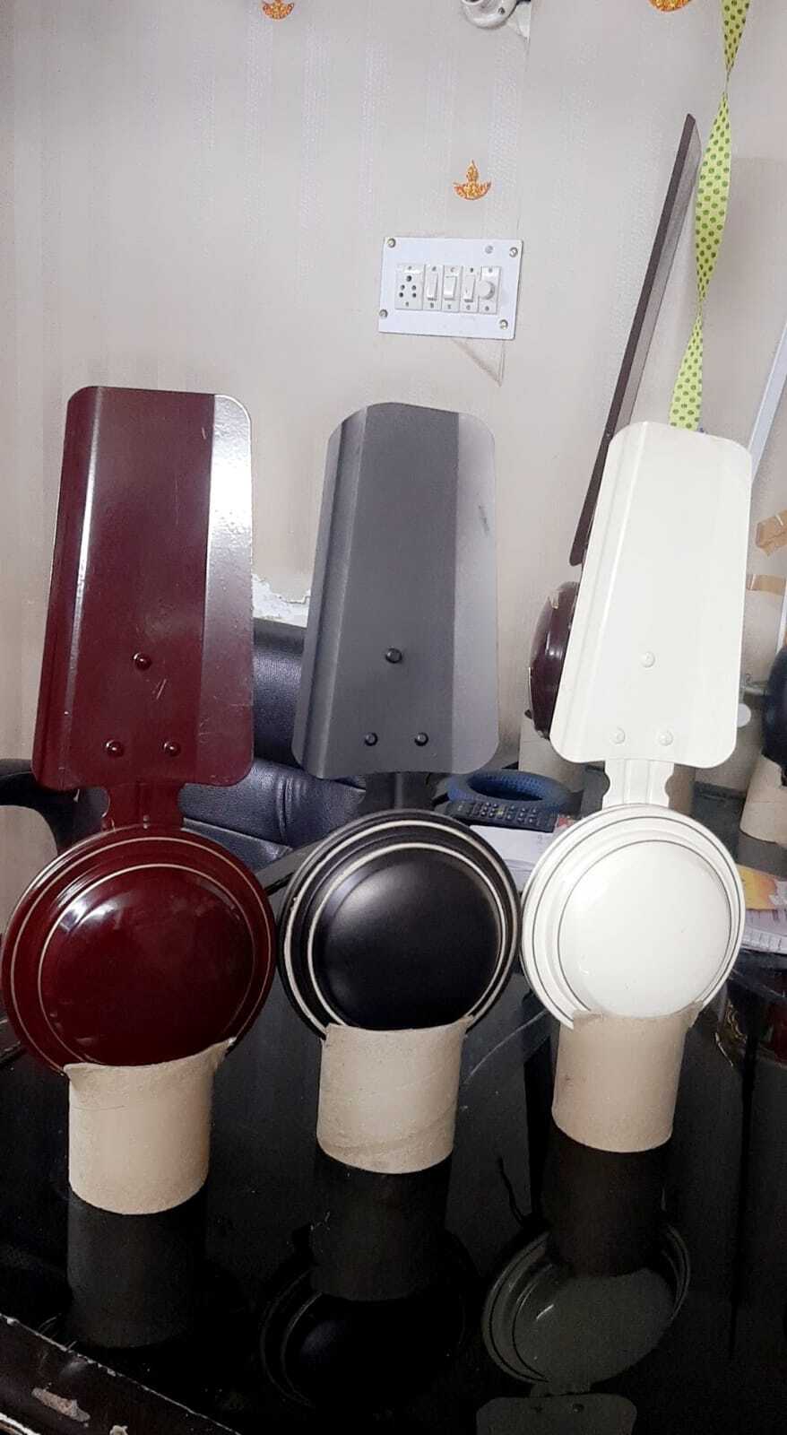 4 Blade Ceiling Fan - Aluminum Material, High Airflow Performance | Less Noisy Operation, Multi-color Options