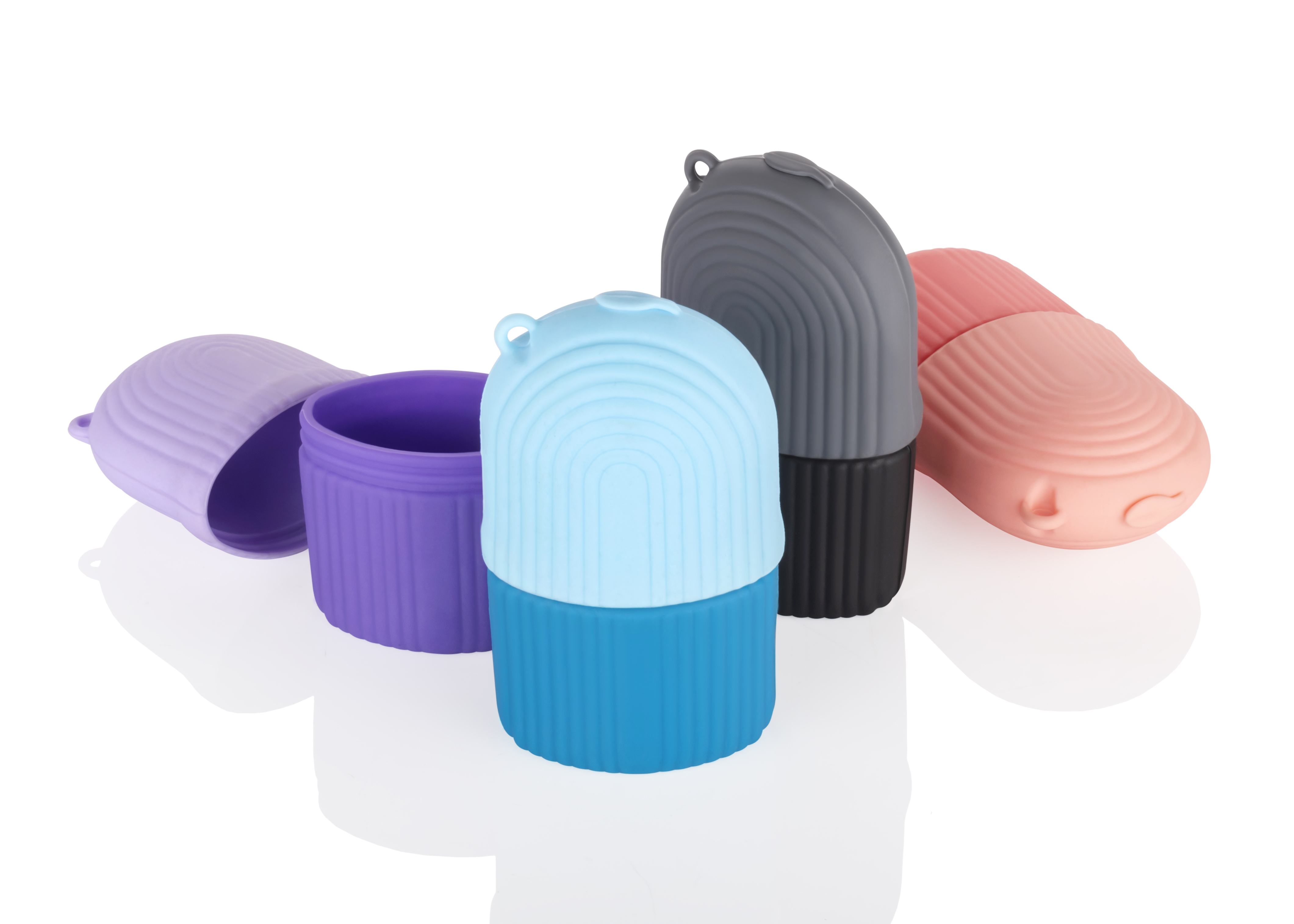 Markwell Ice Roller For Face - Bpa-free Silicone, 40 Grams | Enhance Skin Glow, Shrink Pores, Lymphatic Drainage, Versatile Uses