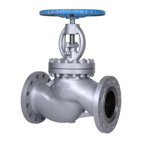 Silver Industrial Globe Valves