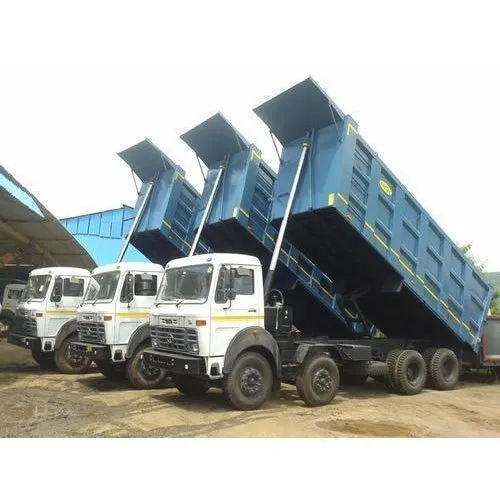 Blue Hyva Tipper Rental Services