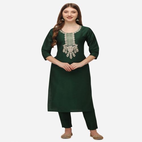 Ladies Kurtis - Cotton Blend Fabric , Elegant Design For Everyday Wear