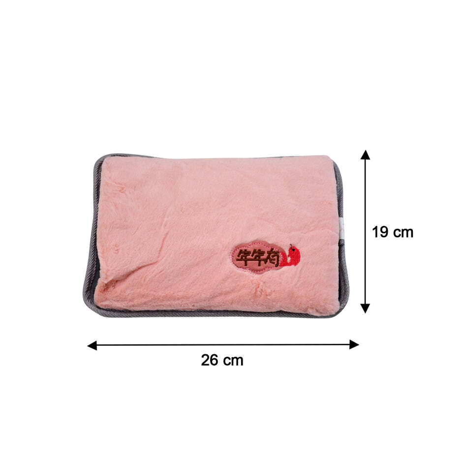 Electric Heating Bag Hot Water Bag Heating Pad Electrical Hot Warm Water Bag Heat Bag With Gel (6543) - Neoprene & Velvet Material, Multi-color, 1095 Grams | Built-in Auto Shut-off, Shock Proof, Leakproof Design, Quick Warm-up Gel