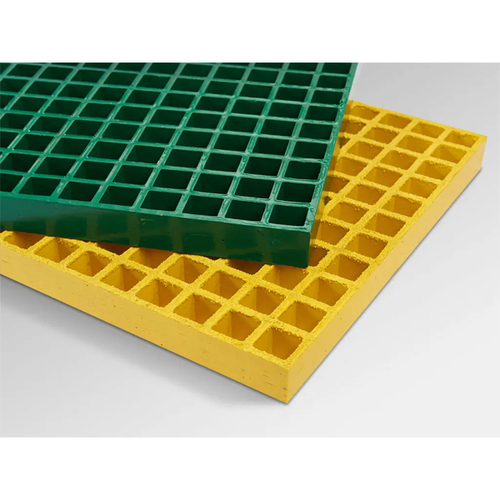 Green And Yellow Frp Molded Grating